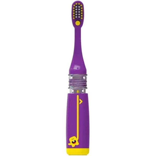 Escova Dental Magic Brush Roxa +5anos Angie