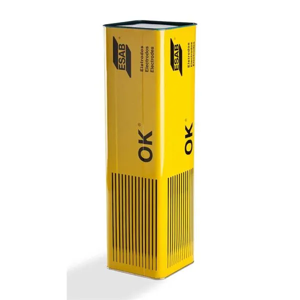 Eletrodo revestido para aço carbono E7018 OK4804 com 6,00 mm 25 Kg ESAB