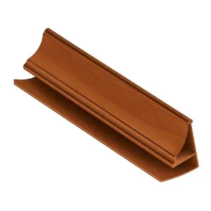 Meia Cana para Forro de PVC 6m Forusi Meia Cana para Forro de PVC Mogno 6m