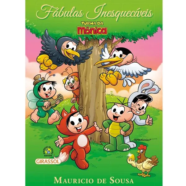 Livro Infantil - Turma da Mônica - Fábulas Inesquecíveis - Catavento