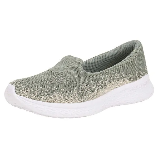 Tênis Feminino Slip On Seas Rainha RA0114 VERDE 35