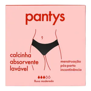Calcinha Absorvente Pantys Comfy Fluxo Moderado P 1 Unidade