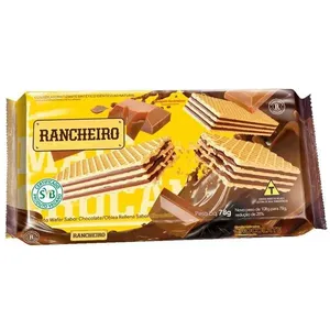 Wafer Rancheiro Chocolate 78g WAFER RANCHEIRO 78G CHOCOLATE