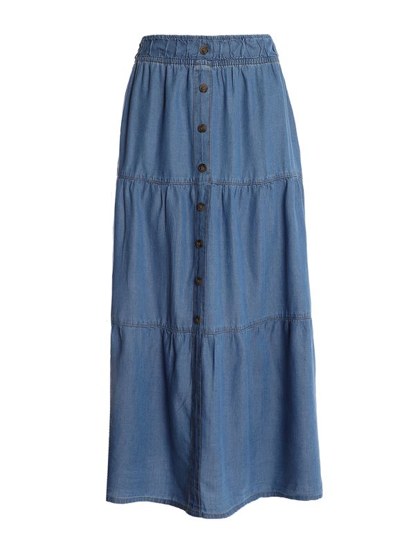 Saia Jeans 3 Marias Femininas AZUL 38