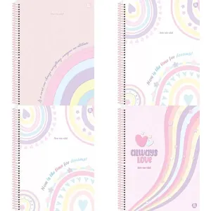 Caderneta Espiral Always Love 80 Folhas Ref.10992 - Animativa