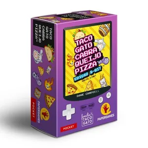 Jogo De Cartas - Taco Gato Cabra Queijo Pizza: Edição 8-Bit - Papergames
