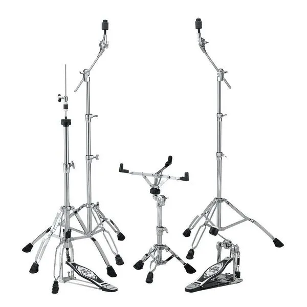 Kit de Ferragens para Bateria Iron Cobra 200 HB5W com Estante Caixa e Pedal Simples Tama Drums Kit de Ferragens para Bateria Iron Cobra 200 HB5W Tama Drums
