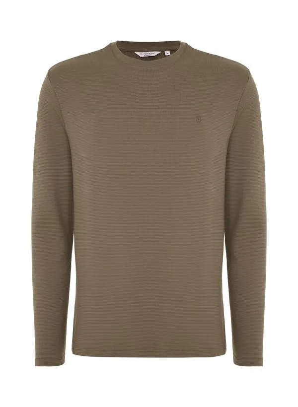 Blusa Comfort Fit Suedine Textura Masculina Individual M