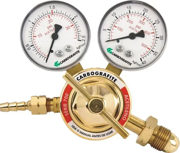 Regulador para Acetileno Modelo 700 - Carbografite
