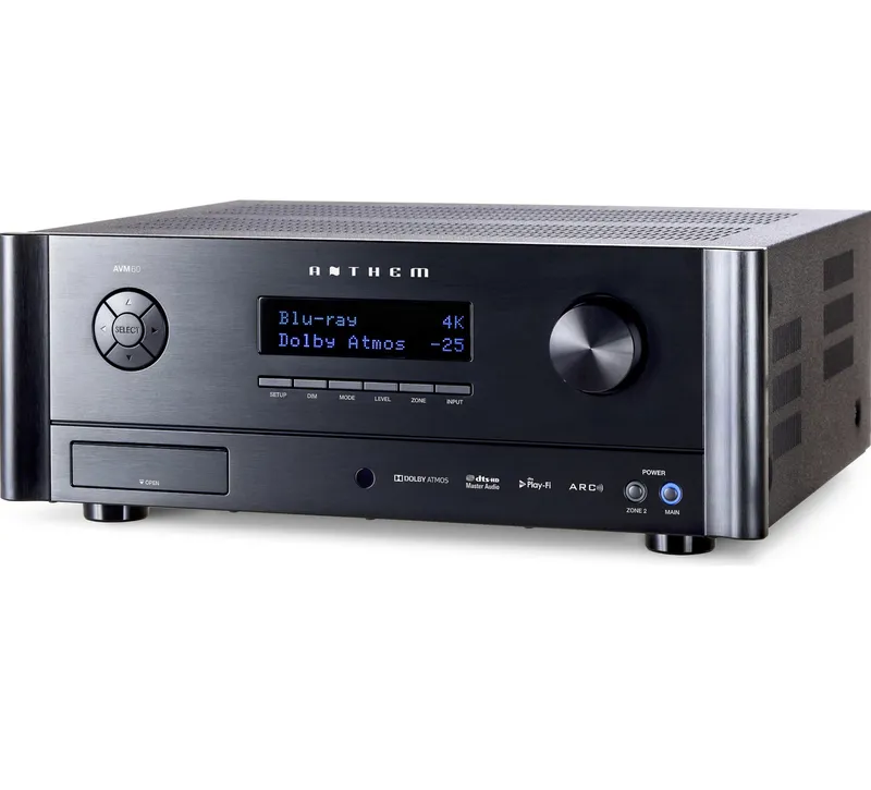 Anthem Avm 60 Pré Processador Dolby Atmos e DTS: X 11.2ch -110v