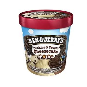 Sorvete Ben&Jerry's Cookies & Cream Cheesecake Core 458ml