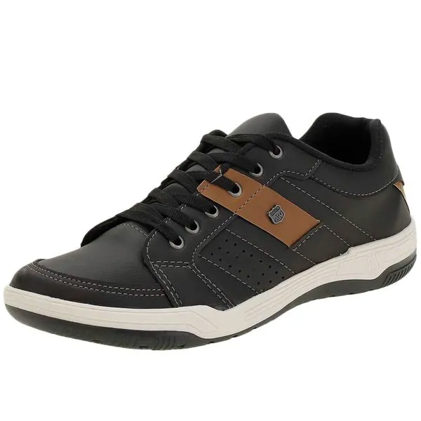 Sapatênis Masculino Confort Way - 6326 PRETO 43