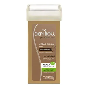 Cera Depilatória Corporal Tradicional Depi Roll Refil Feminina 100g