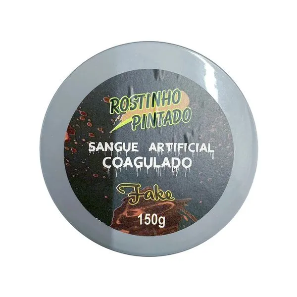 Sangue Falso Coagulado Rostinho Pintado 150g
