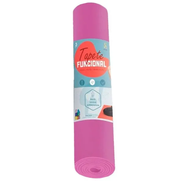 Tapete De Yoga Pilates Mingone EVA 170X53cm Lilás 872 (MP)