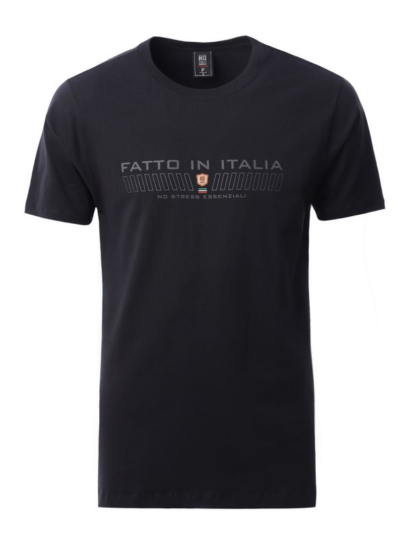 Camiseta Manga Curta No Stress Masculina PRETO P