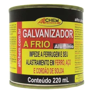 Composto para galvanização a frio 220 ml ALLCHEM