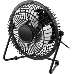 Mini Ventilador Mesa Usb Notebook Pc Preto