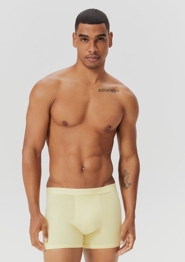 Cueca Boxer Com elástico Personalizado - Amarelo M