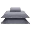 Jogo de Cama Buettner King Malha 100% Algodao Liso 3 Peças Image Cinza