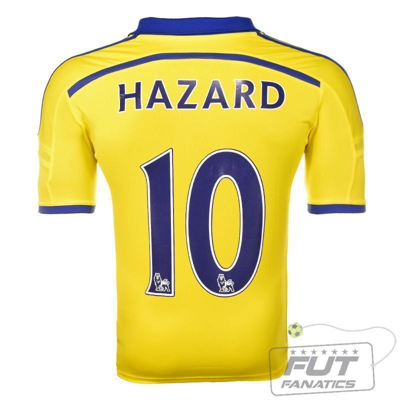 Camisa Adidas Chelsea Away 2015 10 Hazard