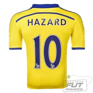 Camisa Adidas Chelsea Away 2015 10 Hazard