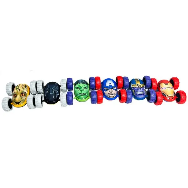 Carrinho a Fricção Flipover Vingadores Sortido Disney 58123 - Toyng
