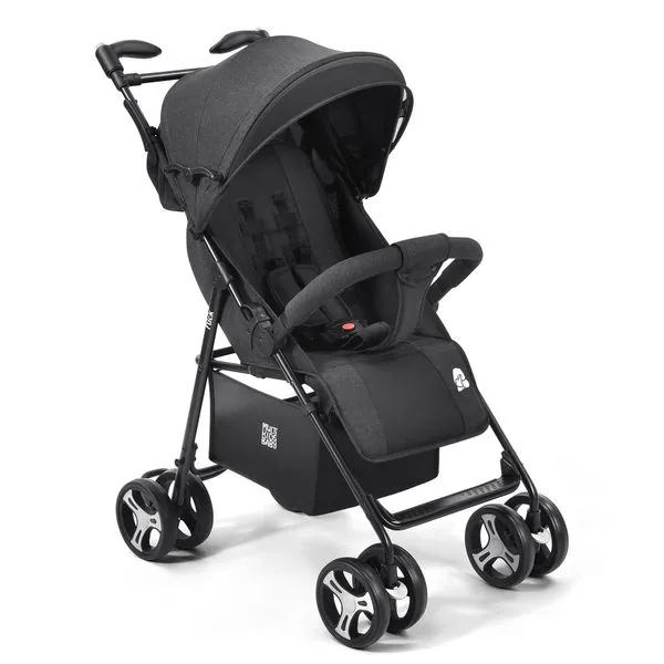 Carrinho de Bebê - Flick - Multikids - Preto