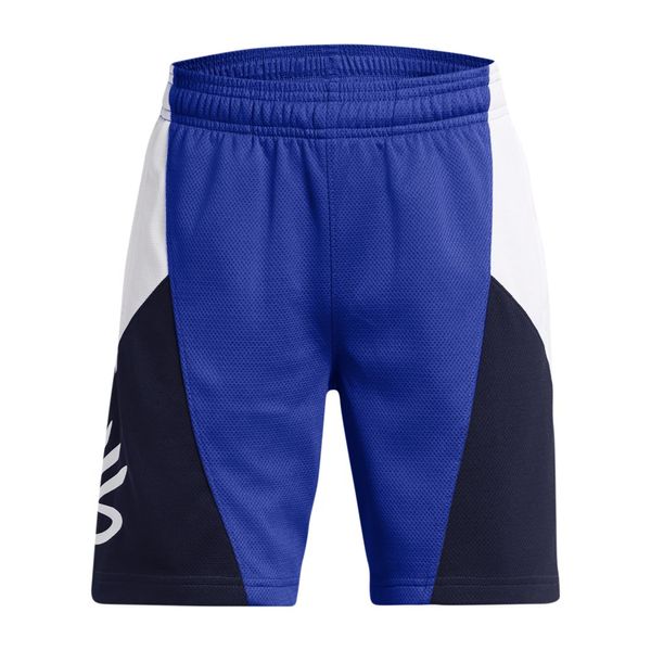 Bermuda Infantil Under Armour Curry Splash 8 Azul