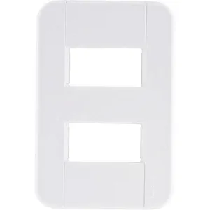 Placa 2 Postos Afastados 4x2 Tramontina Tablet Branca