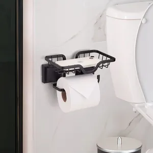 Porta Papel Higiênico Celular Black Piatina Arthi
