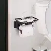 Porta Papel Higiênico Celular Black Piatina Arthi