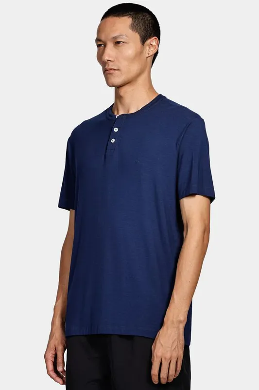 Camiseta Gola Portuguesa Lisa Marinho - P
