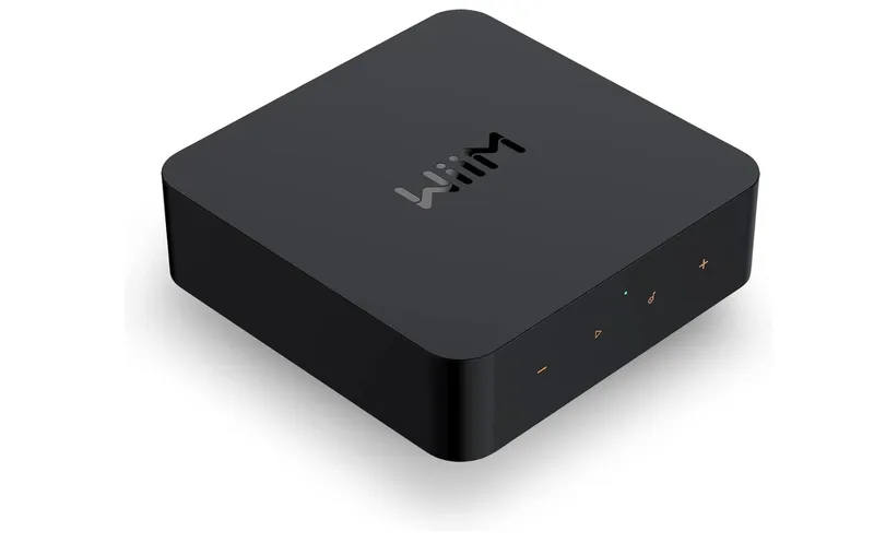 WiiM Pro Receptor de Áudio Hi-Res com AirPlay 2, Google Cast, Bluetooth, Wi-Fi, Multiroom, Compatível com Alexa, Siri e Google Preto