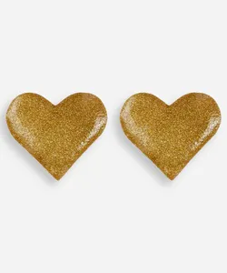 sutiã adesivo invision lov lavável coração dourado UNICO