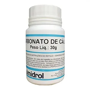 Carbonato Cálcio Quimidrol 30g Carbonato Calcio Quimidrol 30g