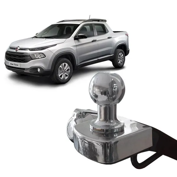 Engate Reboque Fiat Toro 2016 a 2023 Rabicho Fixo 700 Kg
