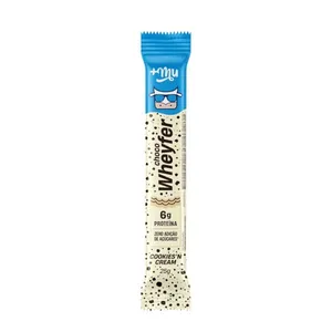 Barra De Proteina Mais Mu Wheyfer Cookies Cream 25g
