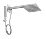 Chuveiro com Desviador e Ducha Manual 40cm Unic Deca