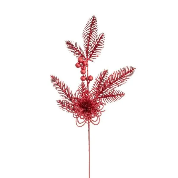 Haste Decorativa Bela Flor Pinheiro 50cm 90401MIX (MP)