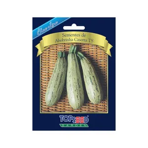 Sementes de Abobrinha Caserta Blue Line Topseed Garden Único