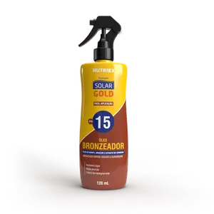 Óleo Bronzeador Gold FPS15 120mL