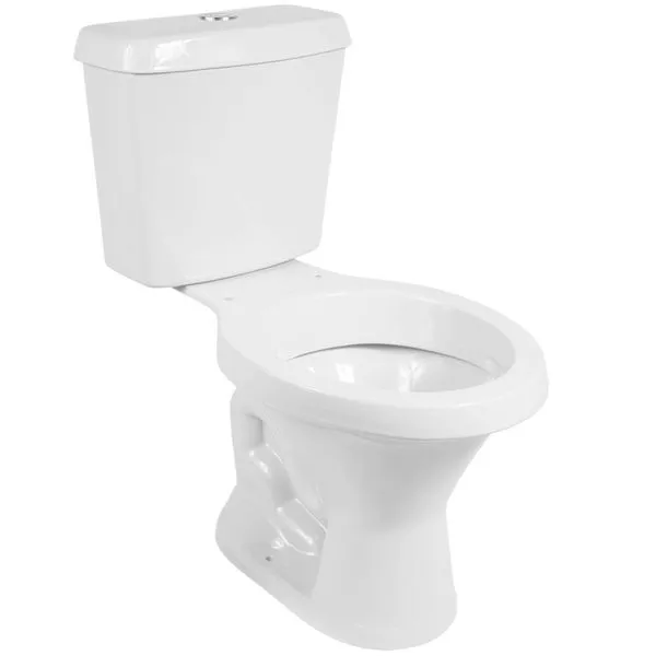 Kit Bacia com Caixa Acoplada Liberty 6 Litros Branca com Kit de Instalação e Assento - 015002 - SANTAMARINA