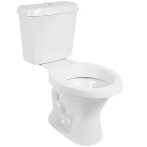 Kit Bacia com Caixa Acoplada Liberty 6 Litros Branca com Kit de Instalação e Assento - 015002 - SANTAMARINA
