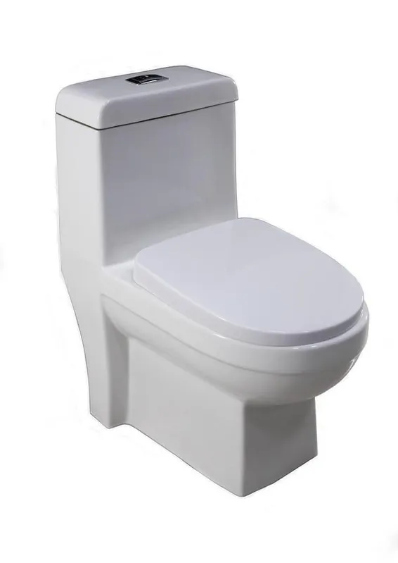 Vaso Sanitário Com Caixa Acoplada Monobloco Acqua Formato Oval Assento Soft Close Acionamento 3/6 Litros Branco