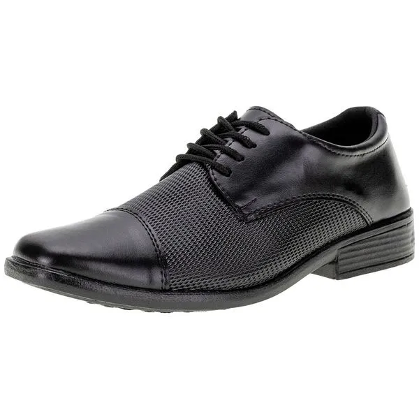 Sapato Infantil Social Polo Start - 801 PRETO 01 29
