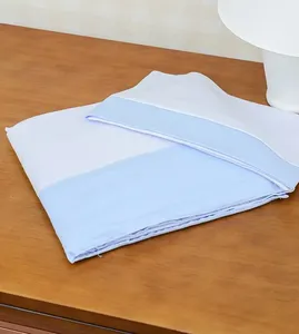 Jogo de Lençol para Berço Origami com 3 Peças Azul