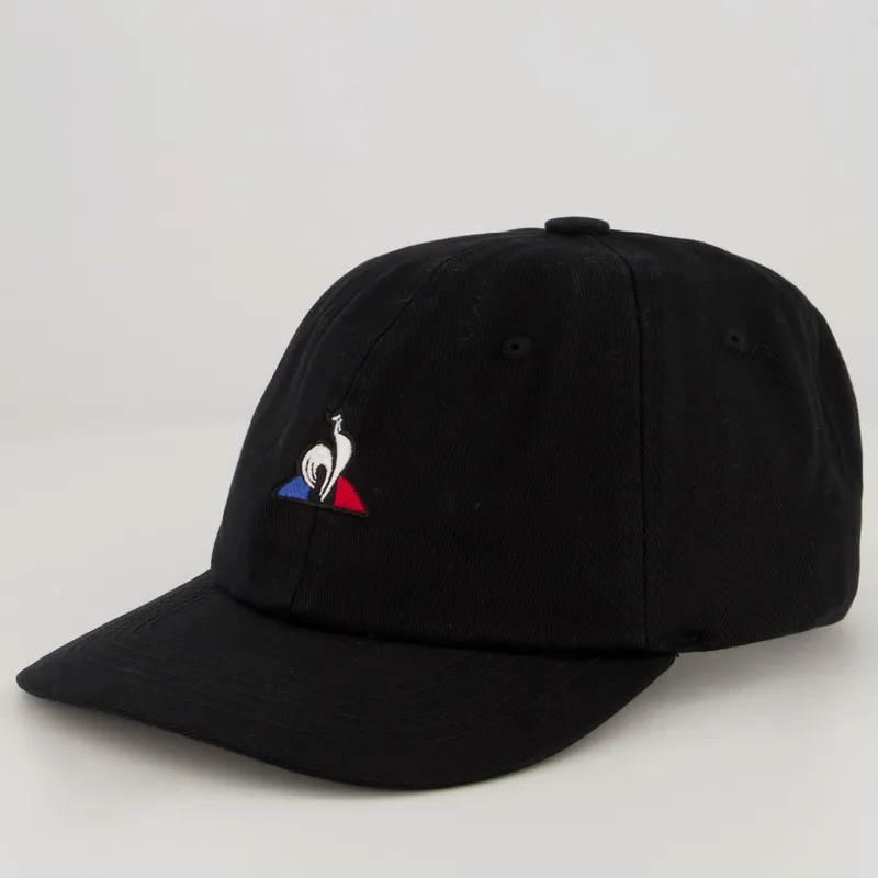 Boné Le Coq Sportif Hdw Dad Hat Sarja Acc Preto