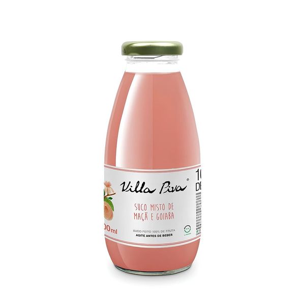 Suco Misto de Maçã e Goiaba Villa Piva – 300ml