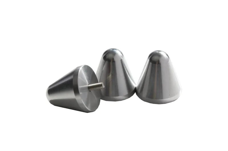 Rega Rigid Foot Pés Alumínio RP8 - RP10 - 3 Peças